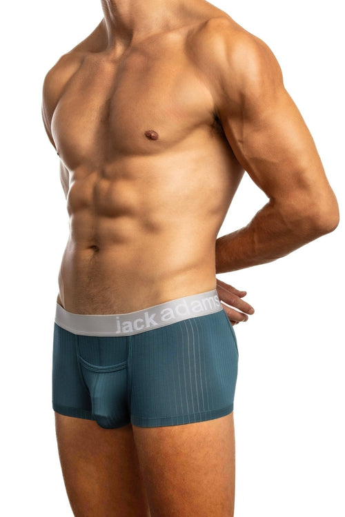 Air Army Wide Ribbed Modal Trunk: Imperial Purple / XL - Vegas Pride Positions