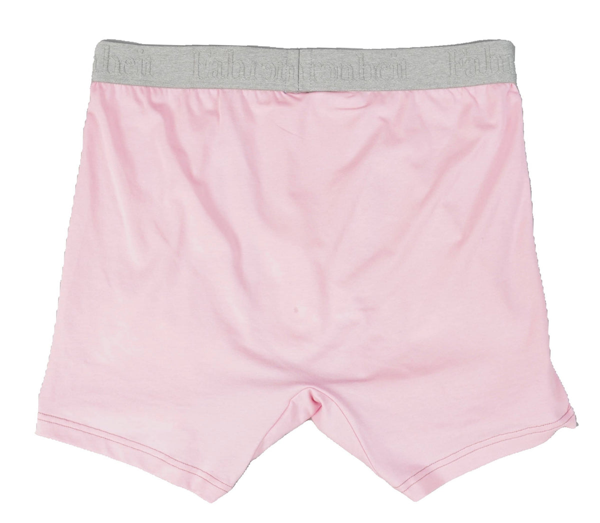 Boxer Briefs Solid Pink Cotton Men's Underwear: