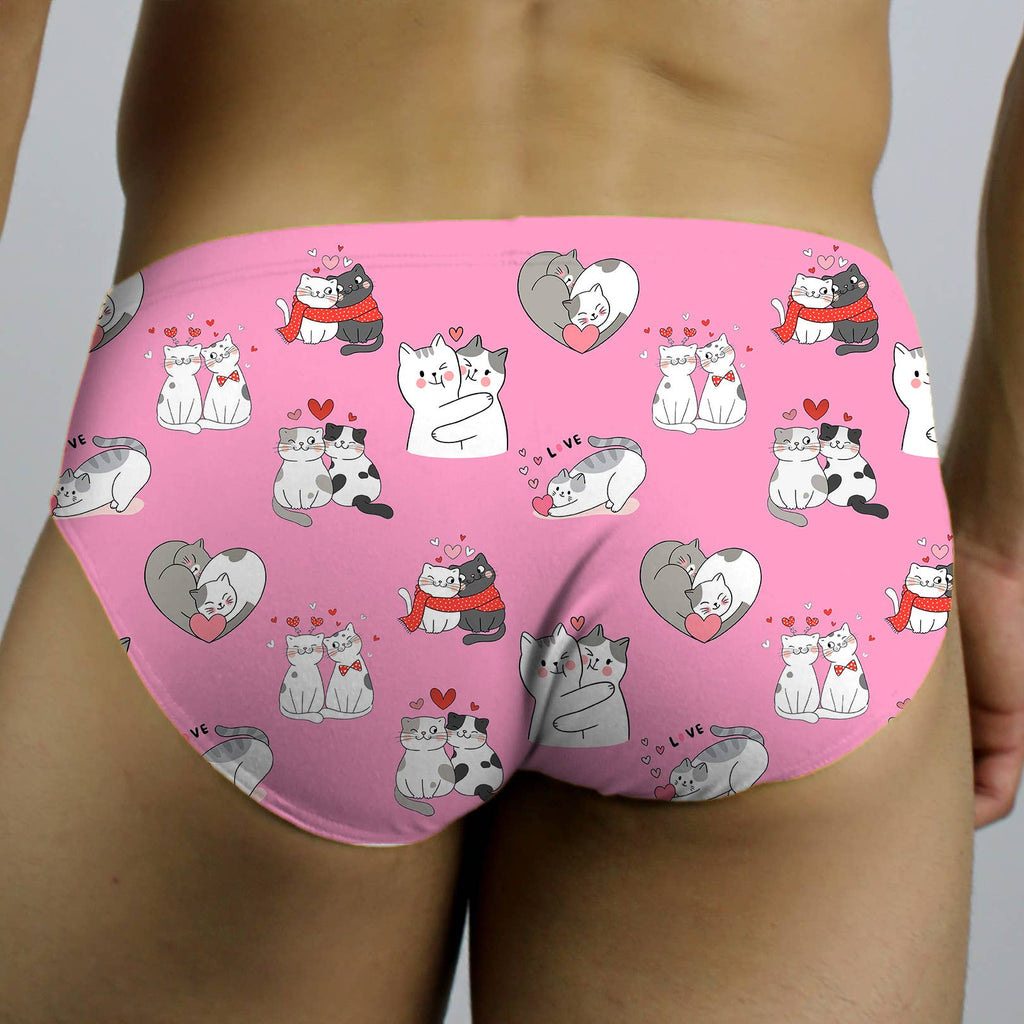Boxer for Men Underwear Print Pink Wabi WMATMX028: Pink / - Vegas Pride Positions