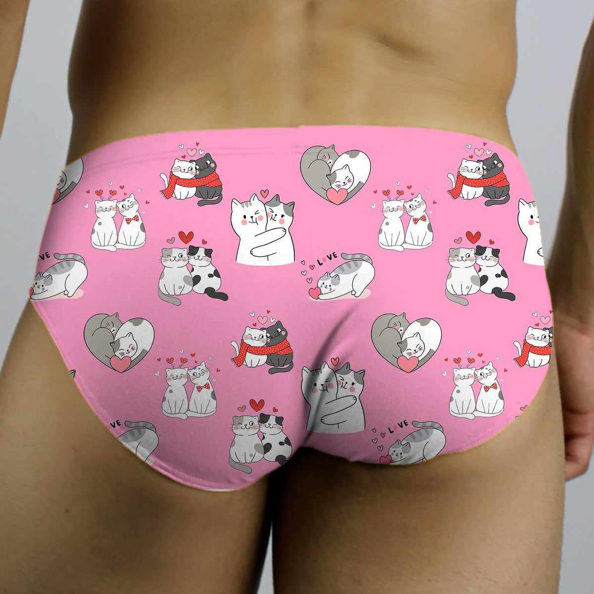 Boxer for Men Underwear Print Pink Wabi WMATMX028: Pink / - Vegas Pride Positions