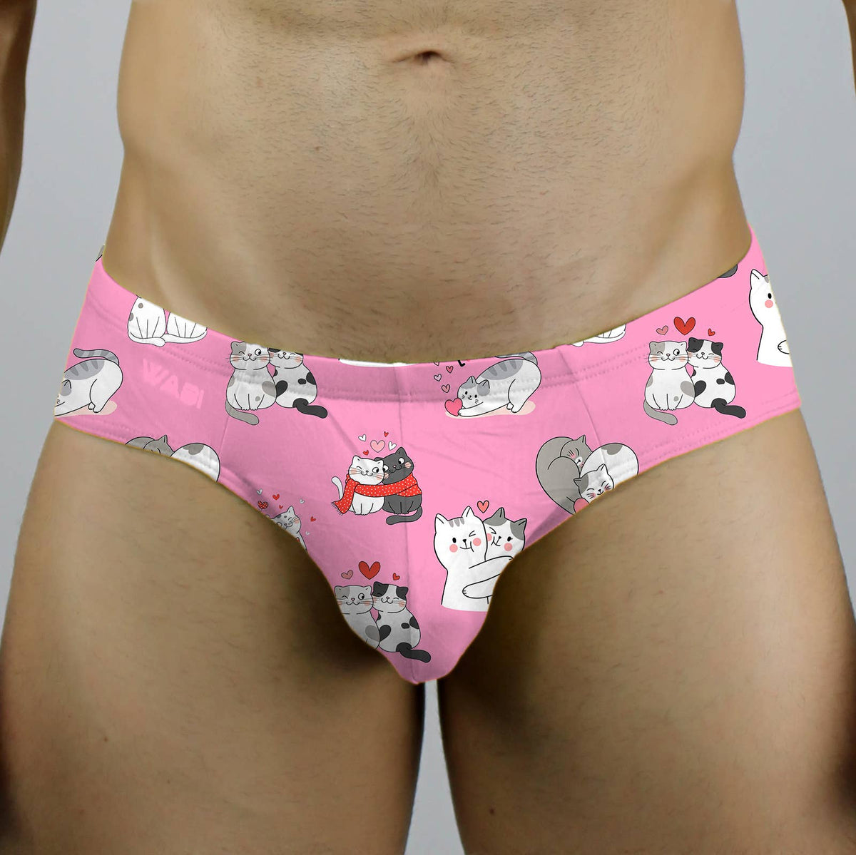 Boxer for Men Underwear Print Pink Wabi WMATMX028: Pink / - Vegas Pride Positions