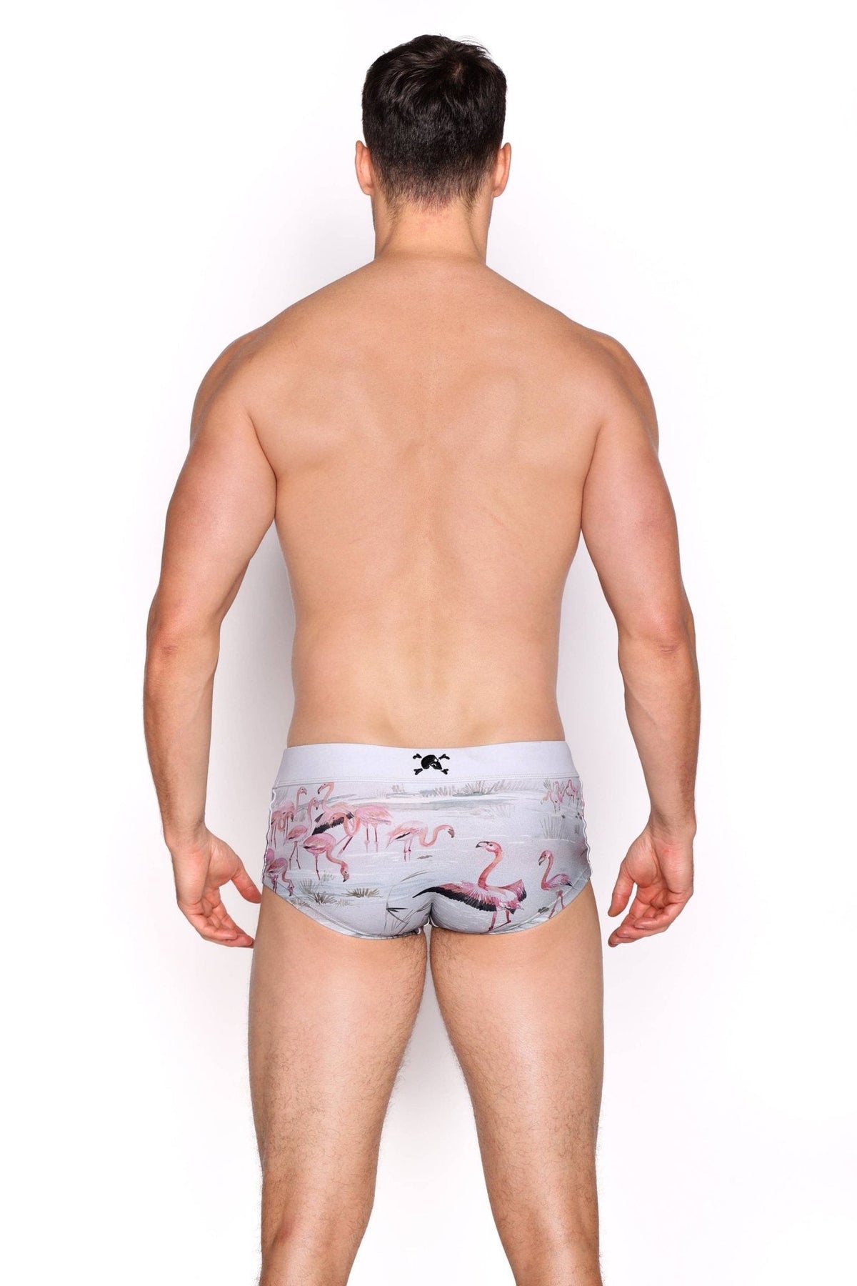 Flamingo Swim Trunk: - Vegas Pride Positions
