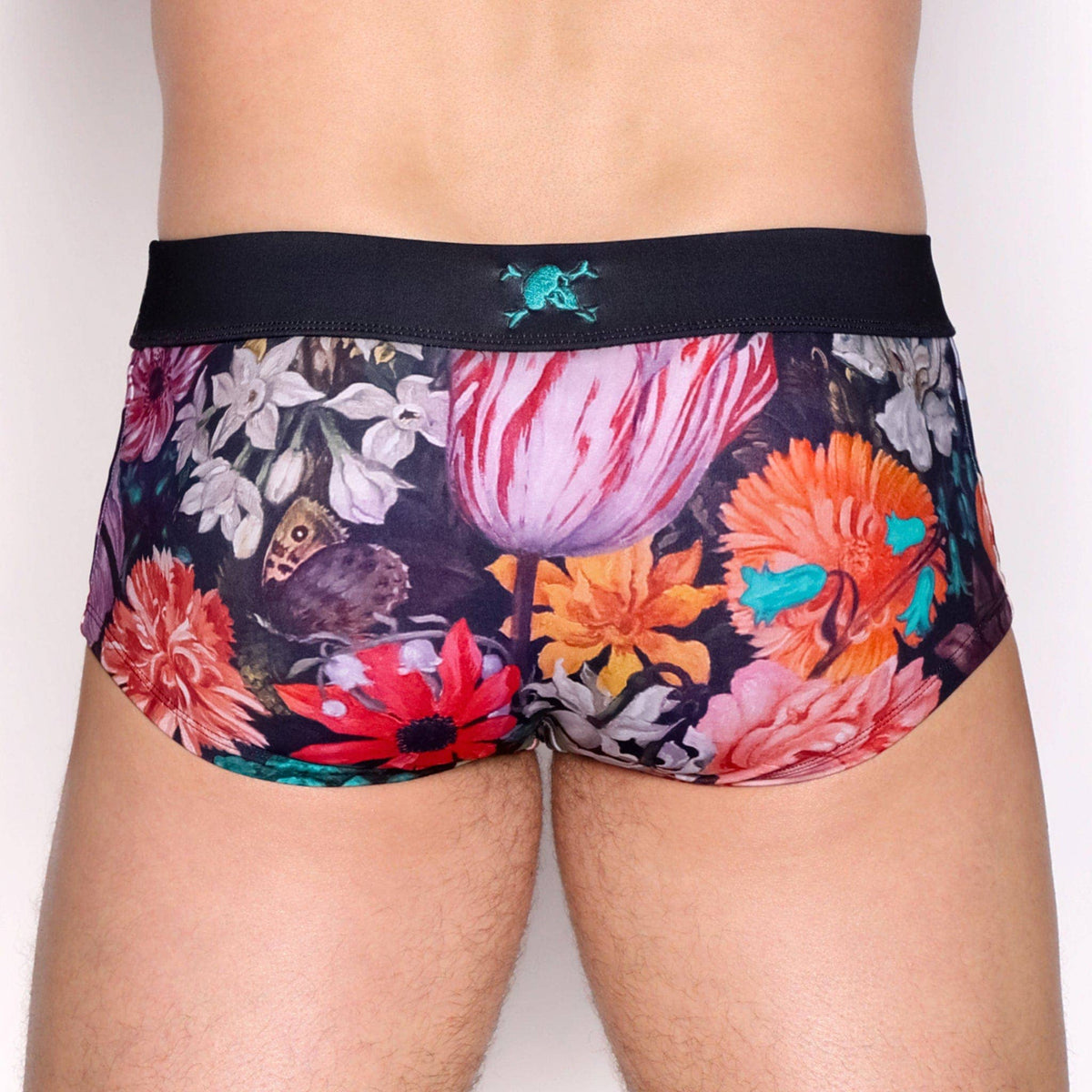 Floral New Bouquet Swim Trunk: - Vegas Pride Positions