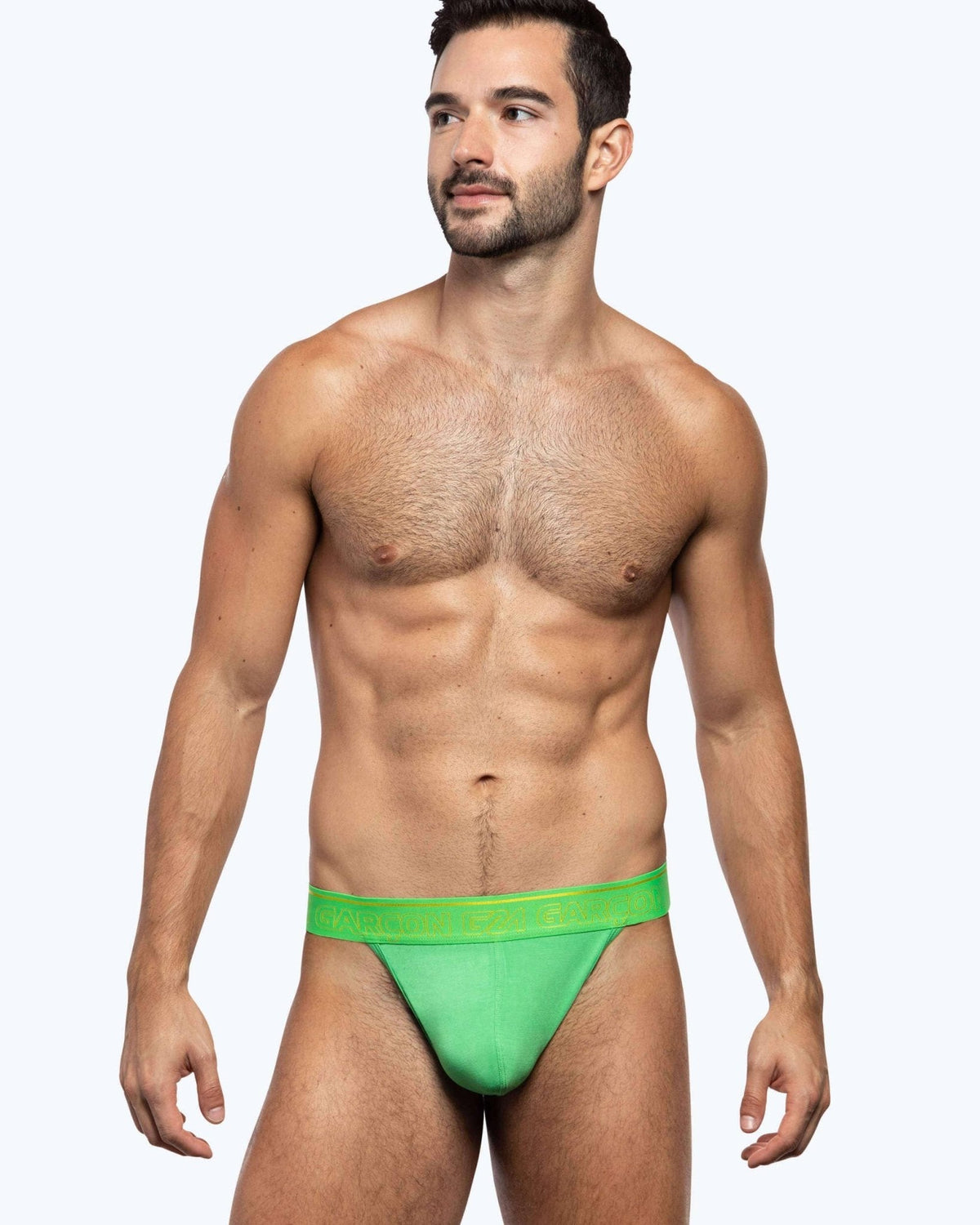 Green Bamboo Thong: - Vegas Pride Positions