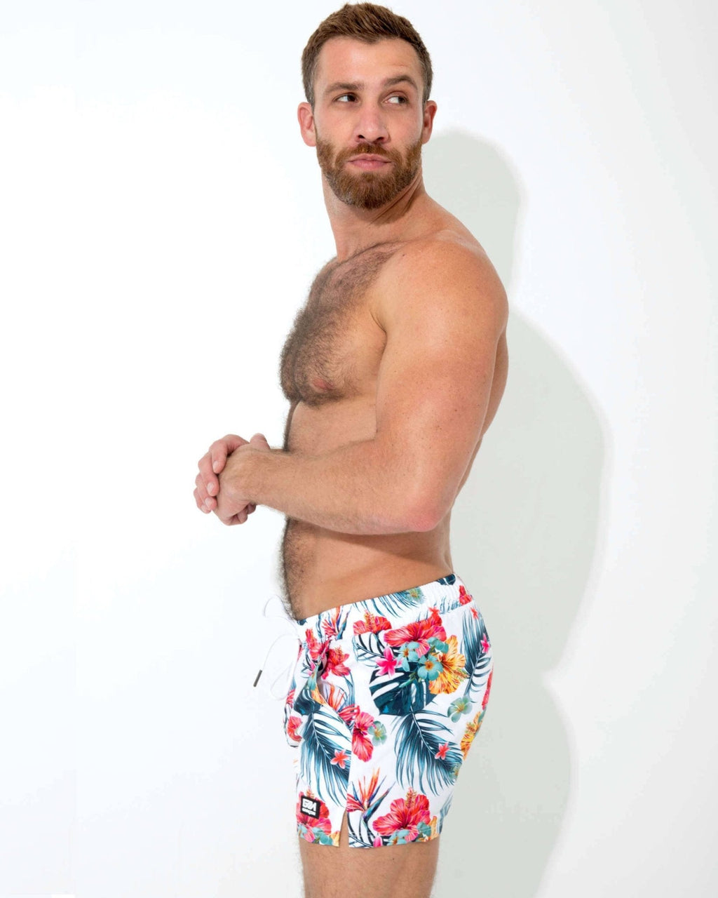Honolulu Swim Shorts: - Vegas Pride Positions