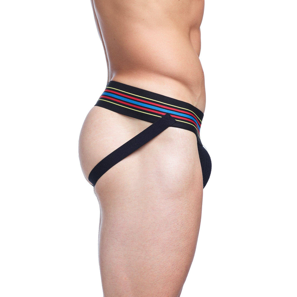 Locker Room Jock Black - Vegas Pride Positions