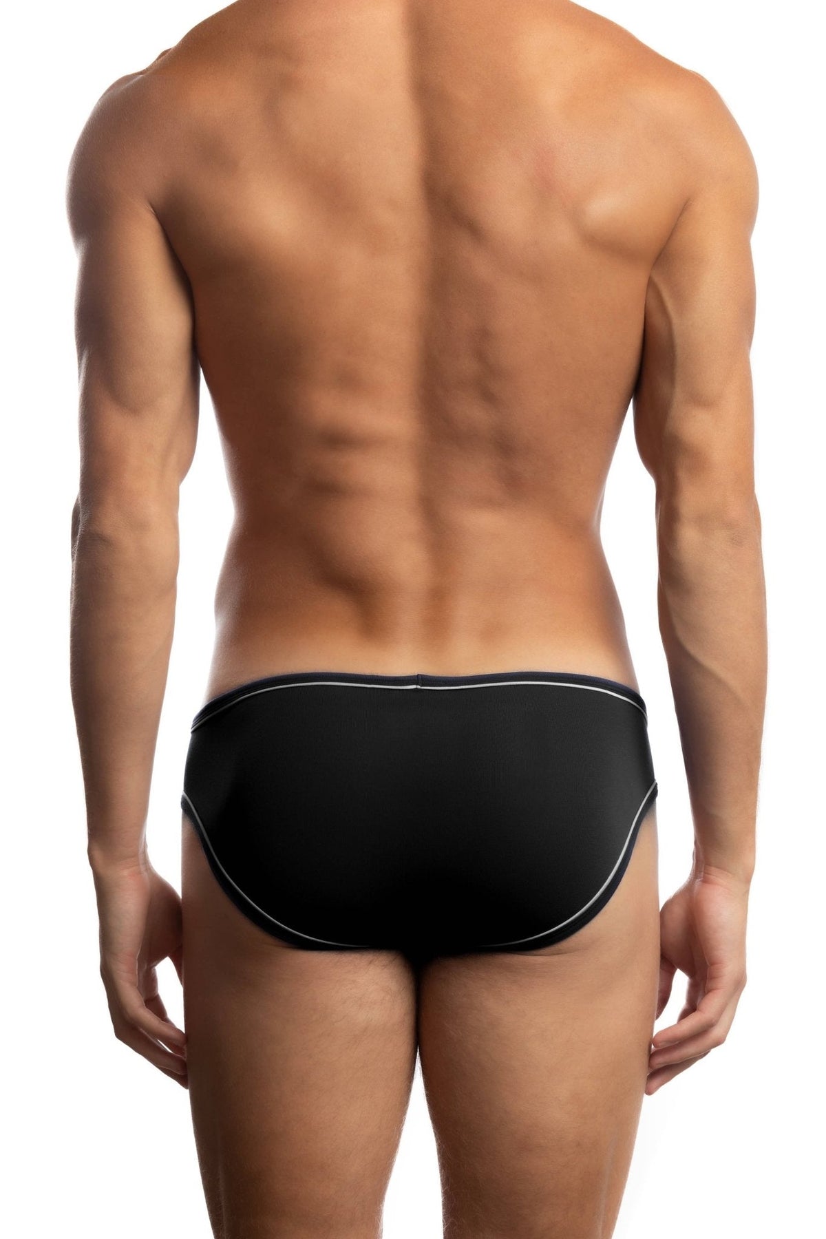LUX Profile Brief (w/ piping): Peacoat Blue (w/ Yellow piping) / XL - Vegas Pride Positions