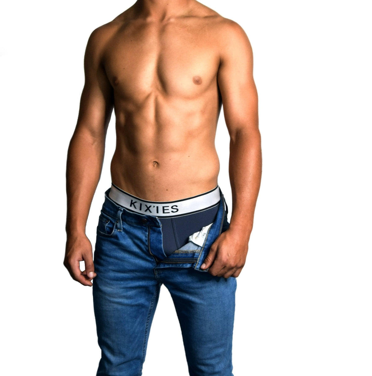 Men's Grey Mesh Trunks: - Vegas Pride Positions