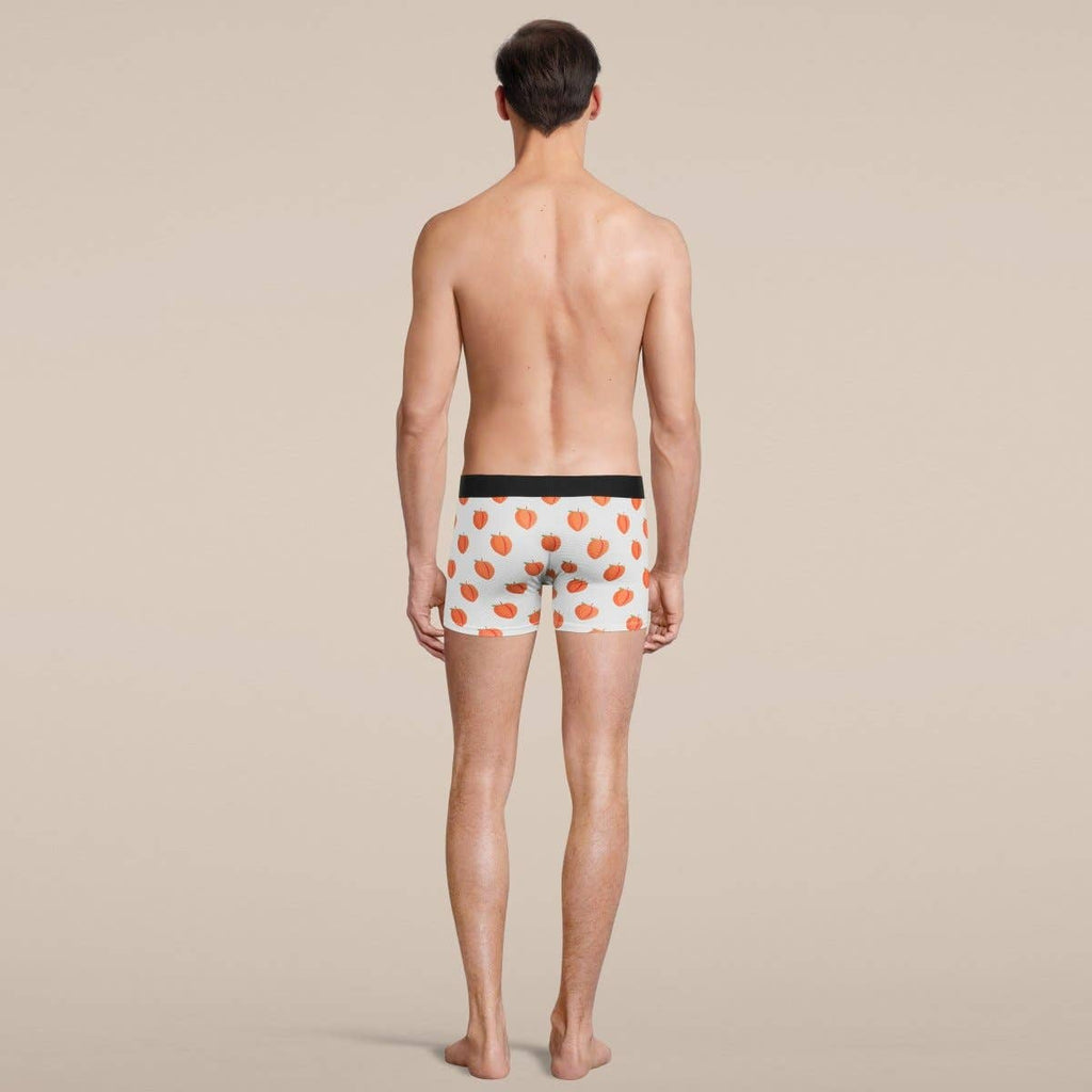 Men's Peach Boxer Trunk Underwear with Pouch: - Vegas Pride Positions