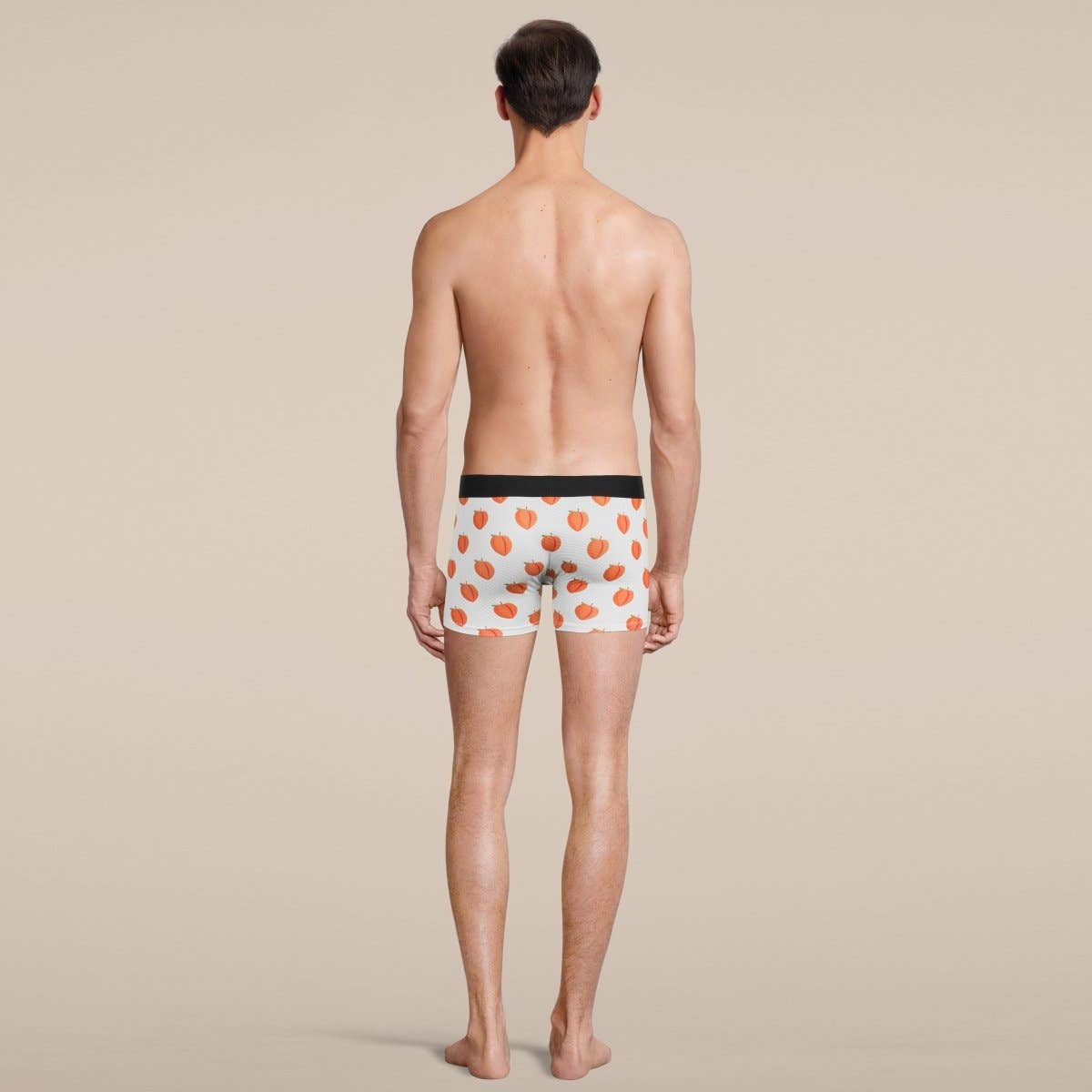 Men's Peach Boxer Trunk Underwear with Pouch: - Vegas Pride Positions