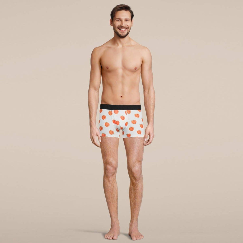 Men's Peach Boxer Trunk Underwear with Pouch: - Vegas Pride Positions