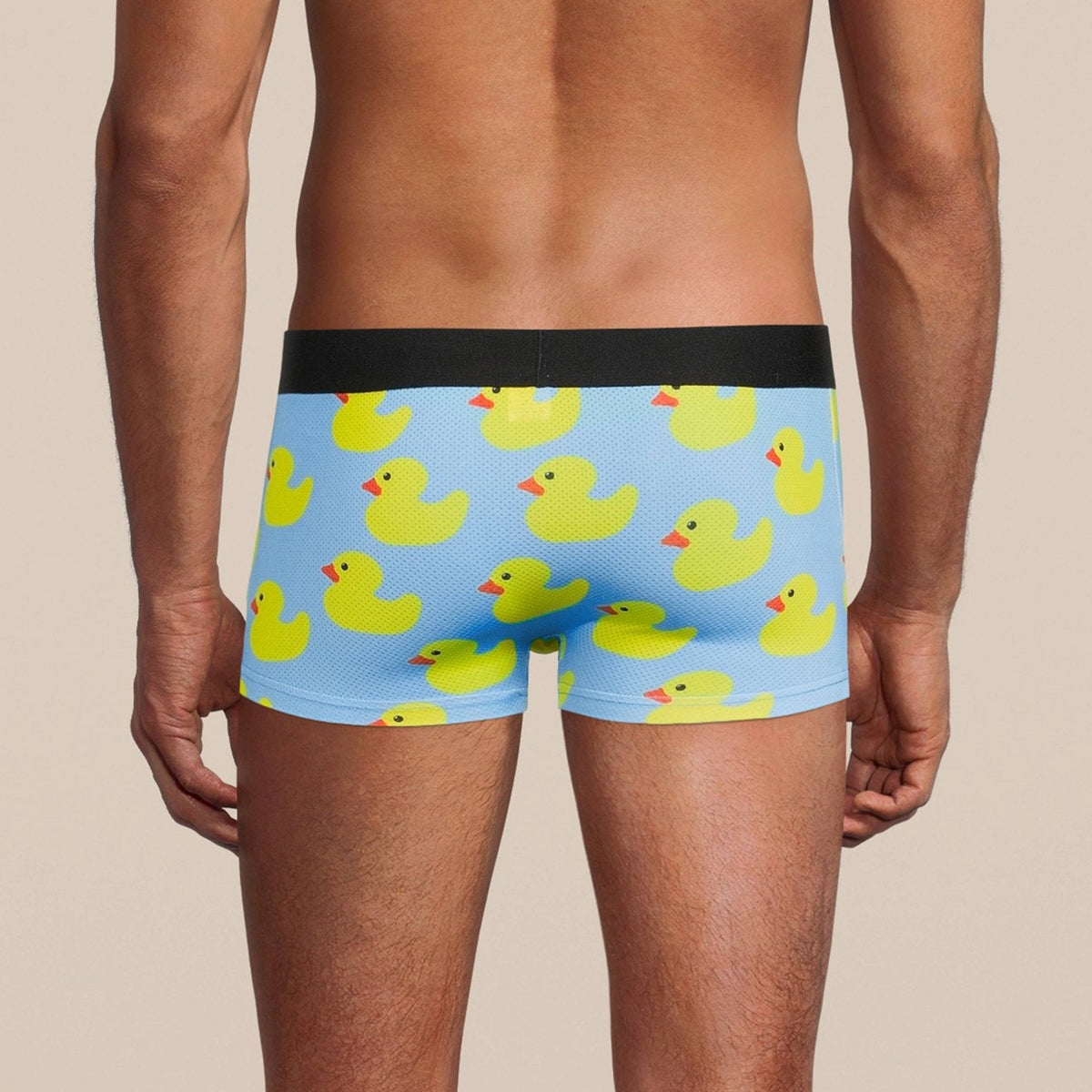 Men's Rubber Duck Boxer Trunk Underwear: - Vegas Pride Positions
