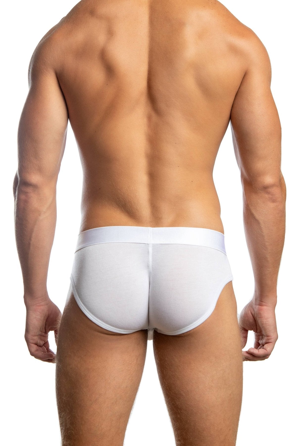 Naked Fit Tencel Brief: White / - Vegas Pride Positions
