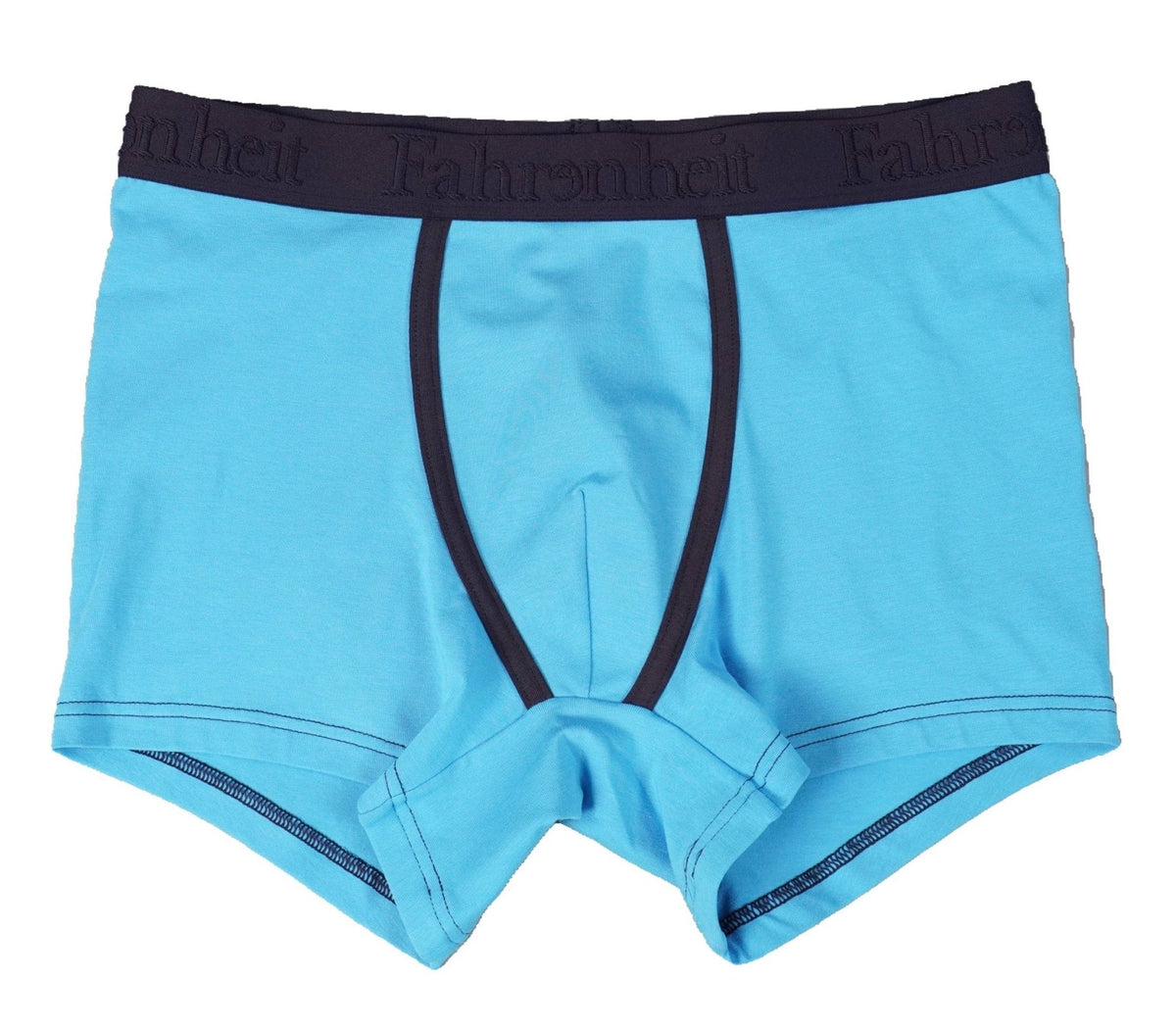 Trunk Solid Blue Cotton Boxer Men's Underwear: - Vegas Pride Positions