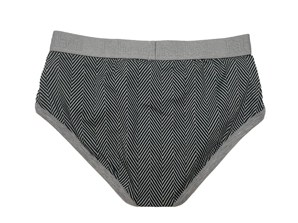 Wayne Brief | Herringbone Men's Cotton Underwear: XL - Vegas Pride Positions